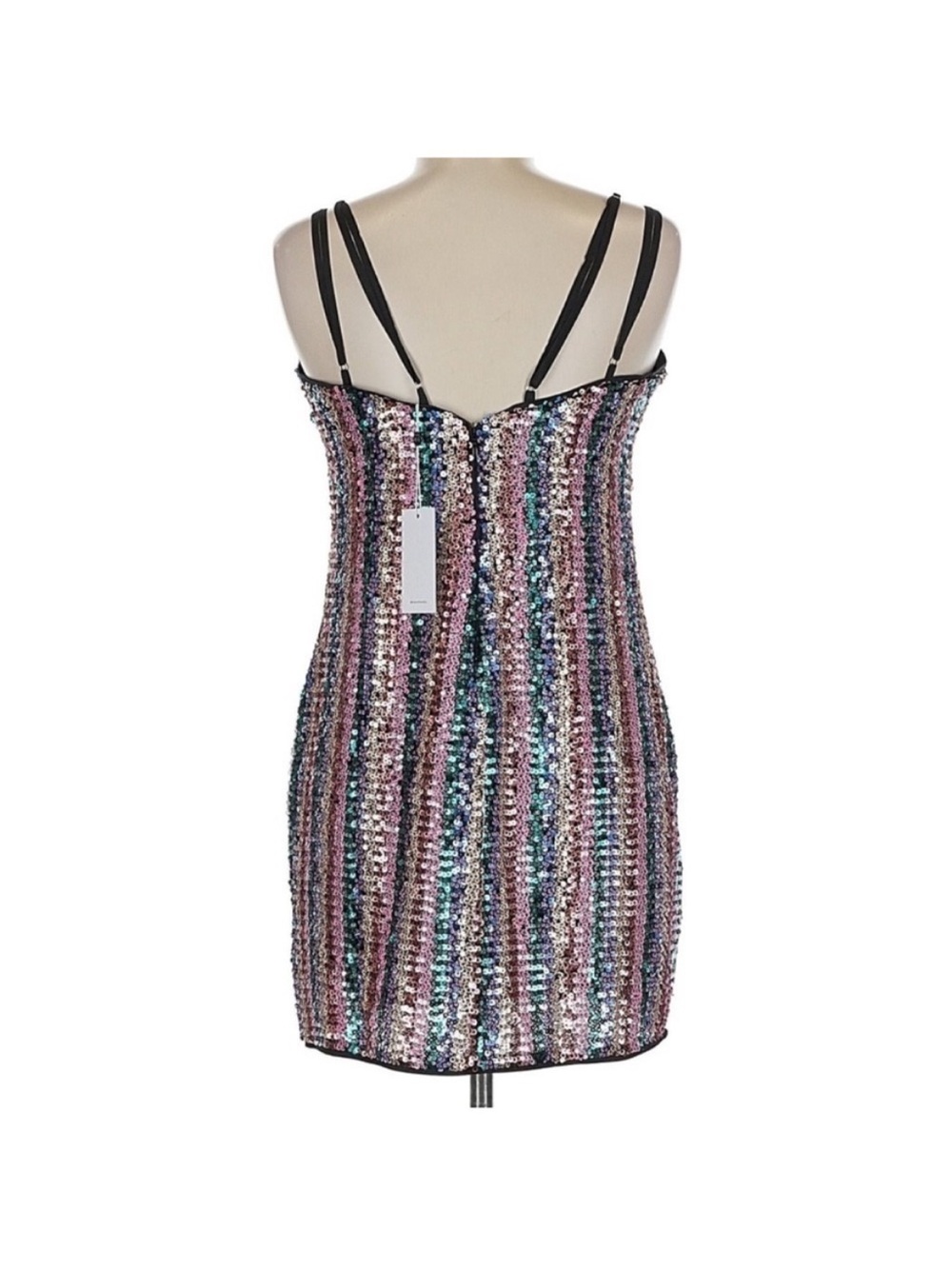 Lovers and Friends City Lights Mini Dress in Multi Sequin | REVOLVE Medium - Picture 3 of 8
